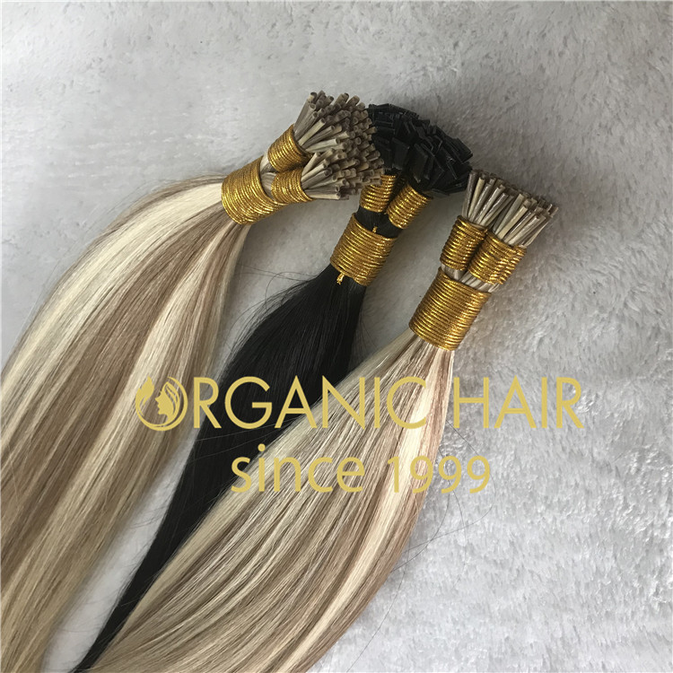 Per-bonded virgin human hair extensions best quality in China L2